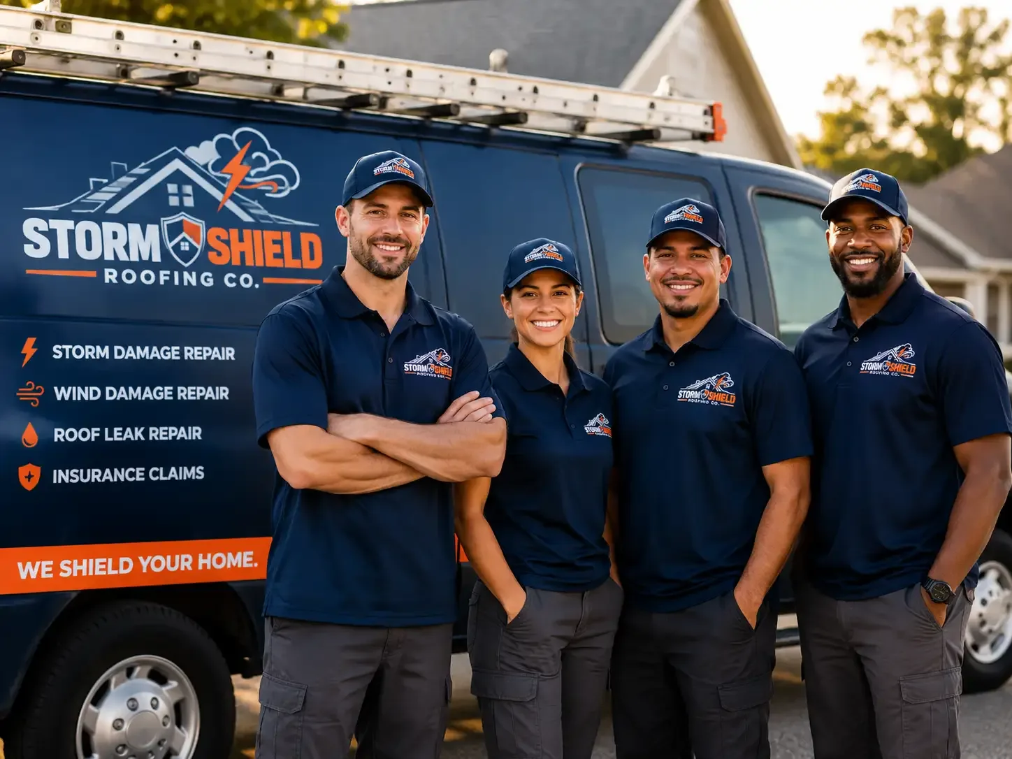 Storm Damage Roof Repair company in Lizella, GA